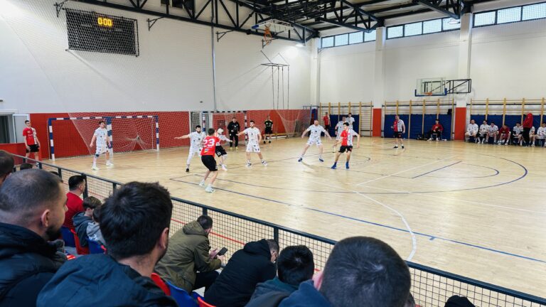 Rukometaši Vrbasa proslavljaju pobjedu protiv Sloge