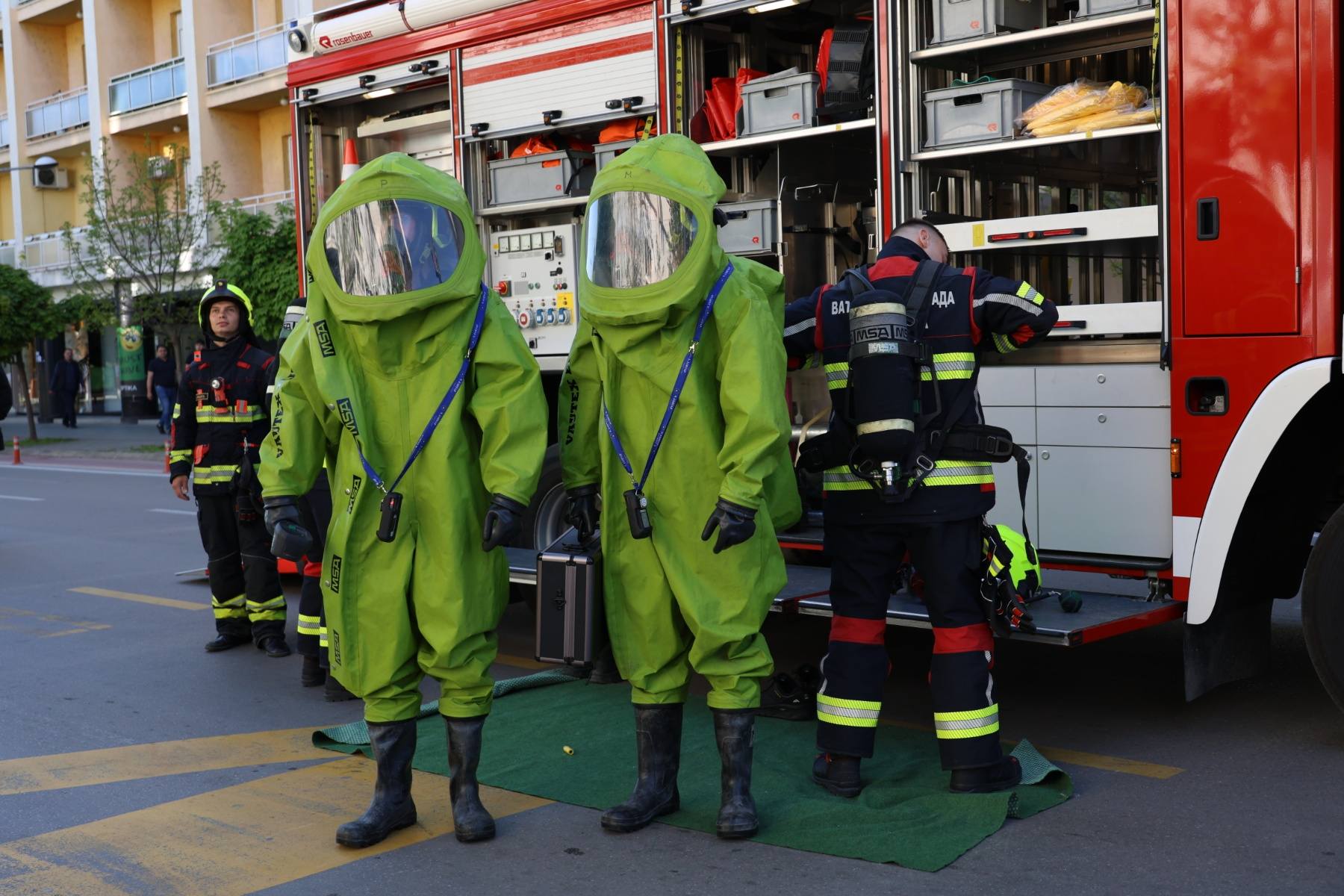 RHB tim Civilne zaštite Banja Luka uklanjanje sumnjivog paketa