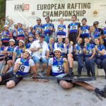 Dodjela medalja u RX disciplini na Evropskom prvenstvu u raftingu 2026