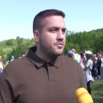 Nebojša Drinić na manifestaciji Kočićevim stazama na Manjači