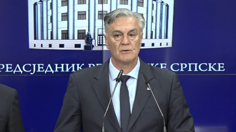 Predsjednik Republike Srpske Siniša Karan tokom zvanične posjete Moskvi povodom Dana pobjede.