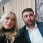 Ljubiša Petrović i Aleksandra Pandurević, članovi Predsjedništva Srpske demokratske stranke (SDS), na konferenciji za medije.