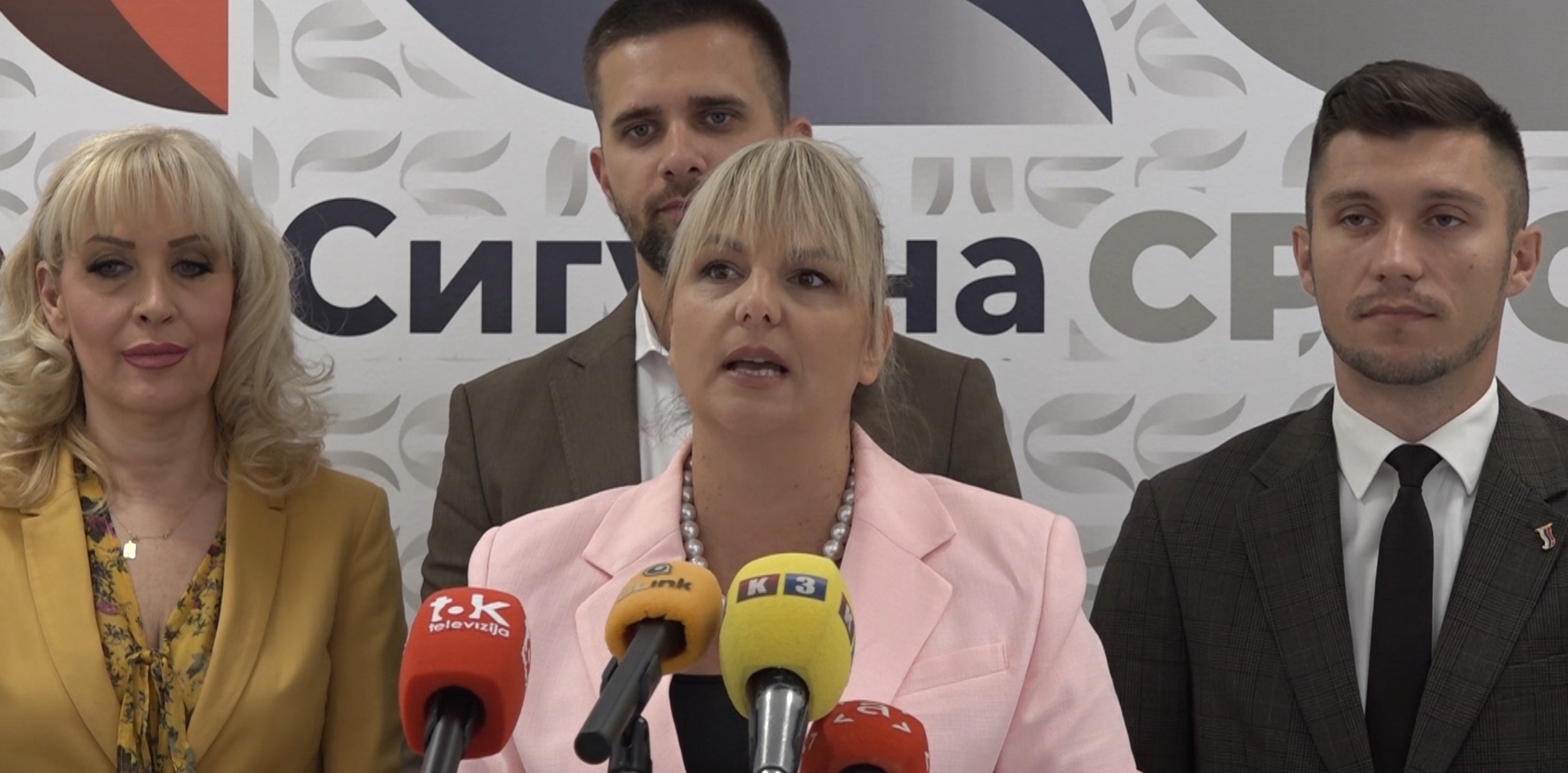 Mirna Savić Banjac na konferenciji za medije govori o olakšicama za preduzetnike u Republici Srpskoj