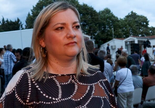 Anja Šimpraga na Mokropoljskim susretima u kninskom kraju