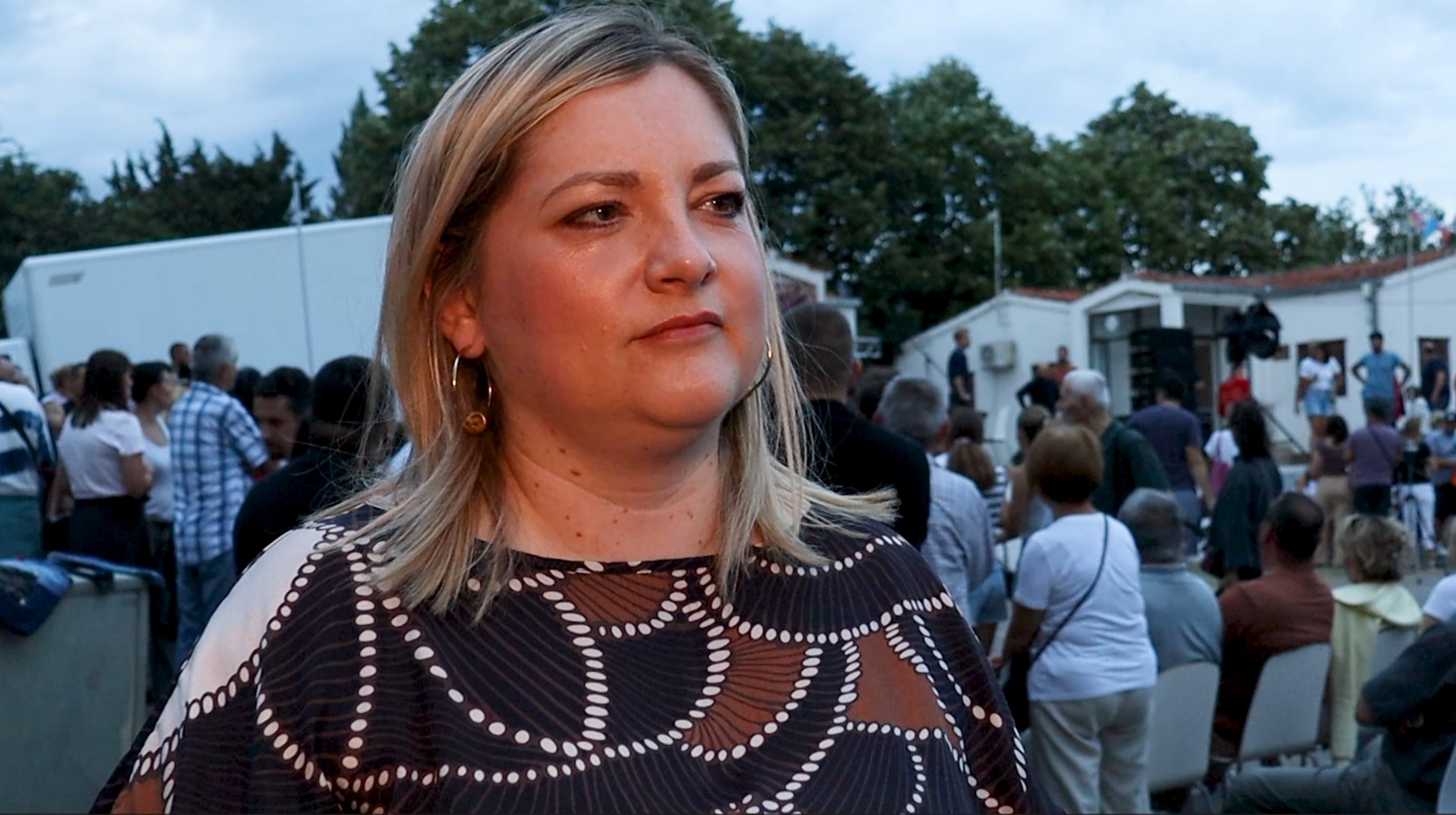 Anja Šimpraga na Mokropoljskim susretima u kninskom kraju