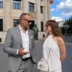 Galina Maslovskaja i Vladimir Kuvalja tokom susreta u Republici Srpskoj