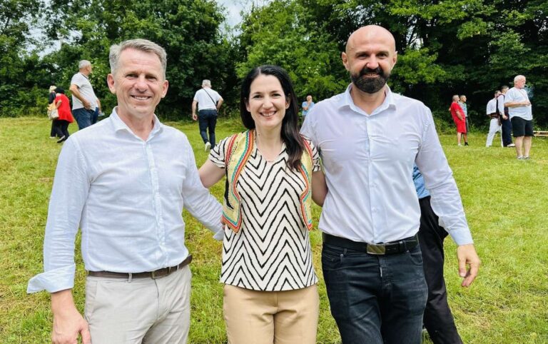 Jelena Trivić na tradicionalnoj manifestaciji Janjski višeboj u mjestu Strojice