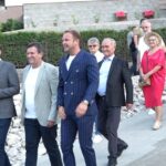 Marinko Božović i Draško Stanivuković na otvaranju novog šetališta na rijeki Vrbas u Banjaluci