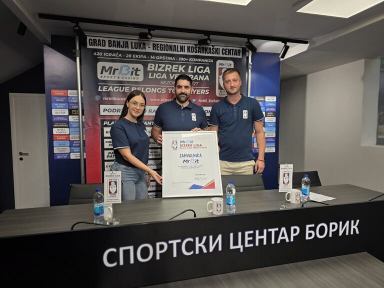 Konferencija za medije povodom početka nove sezone BizRek Lige Mr Bit u Banjaluci