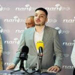 Živko Praštalo izvršni sekretar PDP Republike Srpske govori na konferenciji za medije u Banjaluci