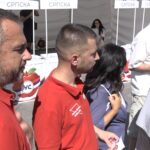 Srđan Jovanović, Anes Opardija i Ivan Begić na konferenciji za medije Koalicije za državu