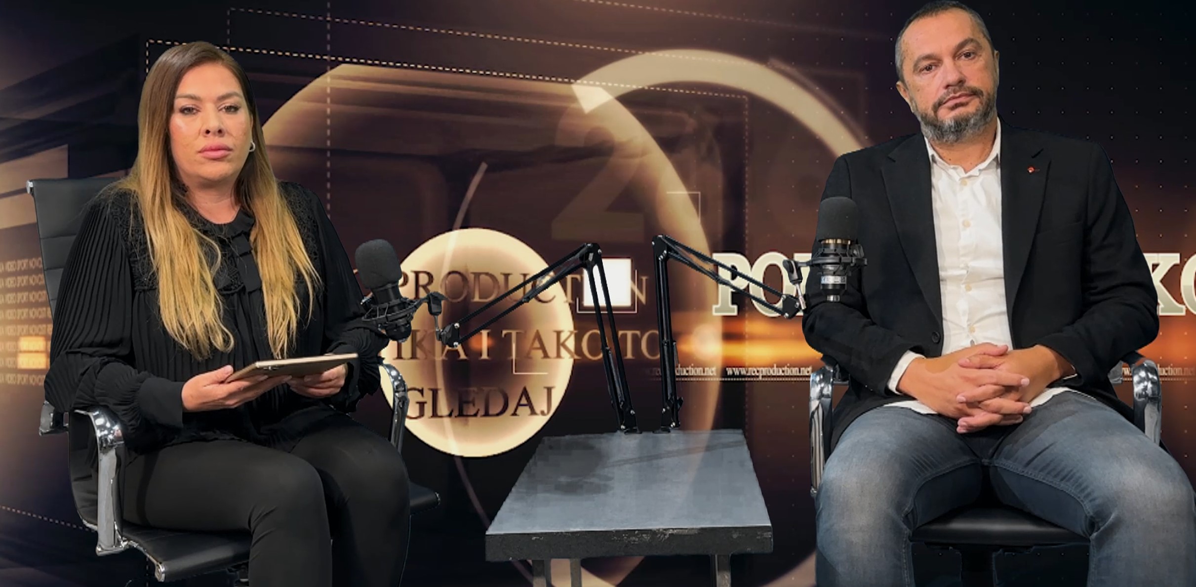Srđan Jovanović tokom gostovanja u podcastu Politika i tako to