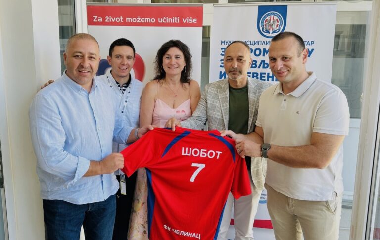 Projekat Žensko srce snažno srce u Domu zdravlja Čelinac dr Nikola Šobot i prof dr Tamara Kovačević Preradović
