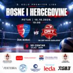 ŽOK Borac vs OK ORT Novo Sarajevo